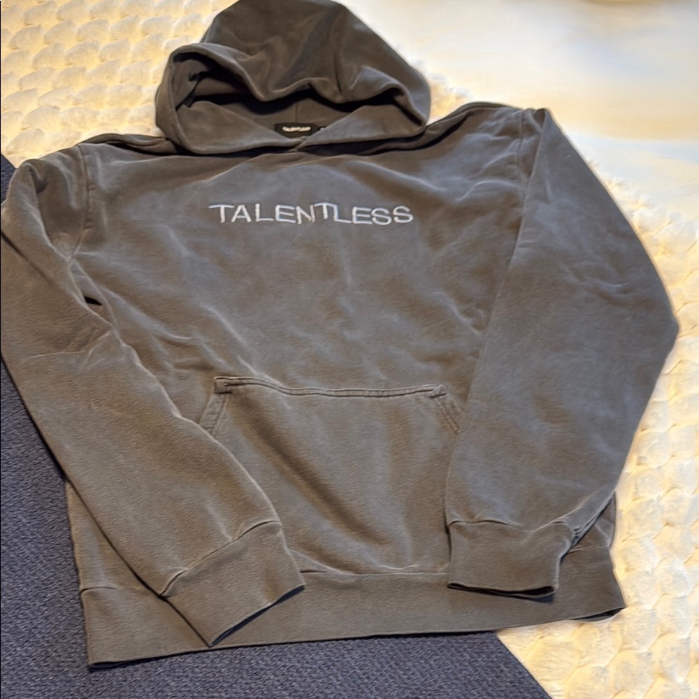 Talentless Charcoal Hoodie